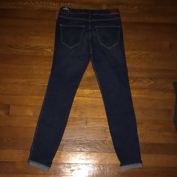 Hollister mid rise crop super skinny jeans - Picture 4 of 6